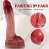 Oversized Chunky Dildo Liquid Silicone Dildo Simulation Phallus Orgasm Artifact Female Masturbator Adult Products AR150