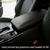 Чехол-подлокотник из микрофибры и кожи для Toyota Camry 9-го поколения 2024-2026 гг. - Прочный, износостойкий и грязеотталкивающий.