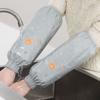 1Pair Cute Elastic Band Waterproof Oversleeves 33x17cm Oilproof Oversleeves Arm Sleeve Housework