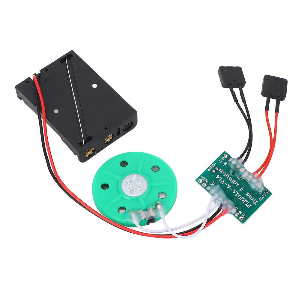4 Minutes Sound Module Button Control DIY Music Sound Talk Recordable Chip for DIY O Cards Xmas
