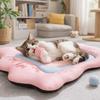Cute Cartoon Pattern Pet Cool Cushion Non-slip Breathable Dog Sofa Bed Waterproof Removable Dog Sleeping Bed Summer Season