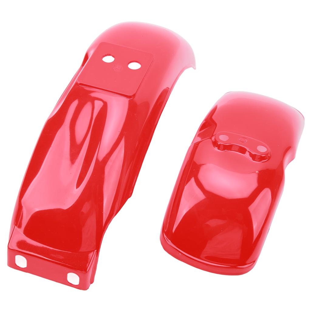 Motorcycle Fender High Gloss Red Front Rear Mud Guard Protector Fit For Z50 Z50A Z50J Z110 Z125 Bikes 8in Or 10in Wheels