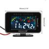 Universal Vehicle Car Water Temperature Gauge- Thermometer Voltmeter 2in1 for Car Motorcycle