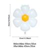 2Pcs White Daisy Flower Foil Balloon Multi Size Sunflower Balloons Baby Shower Birthday Wedding Party Decoration Hot Photo Props