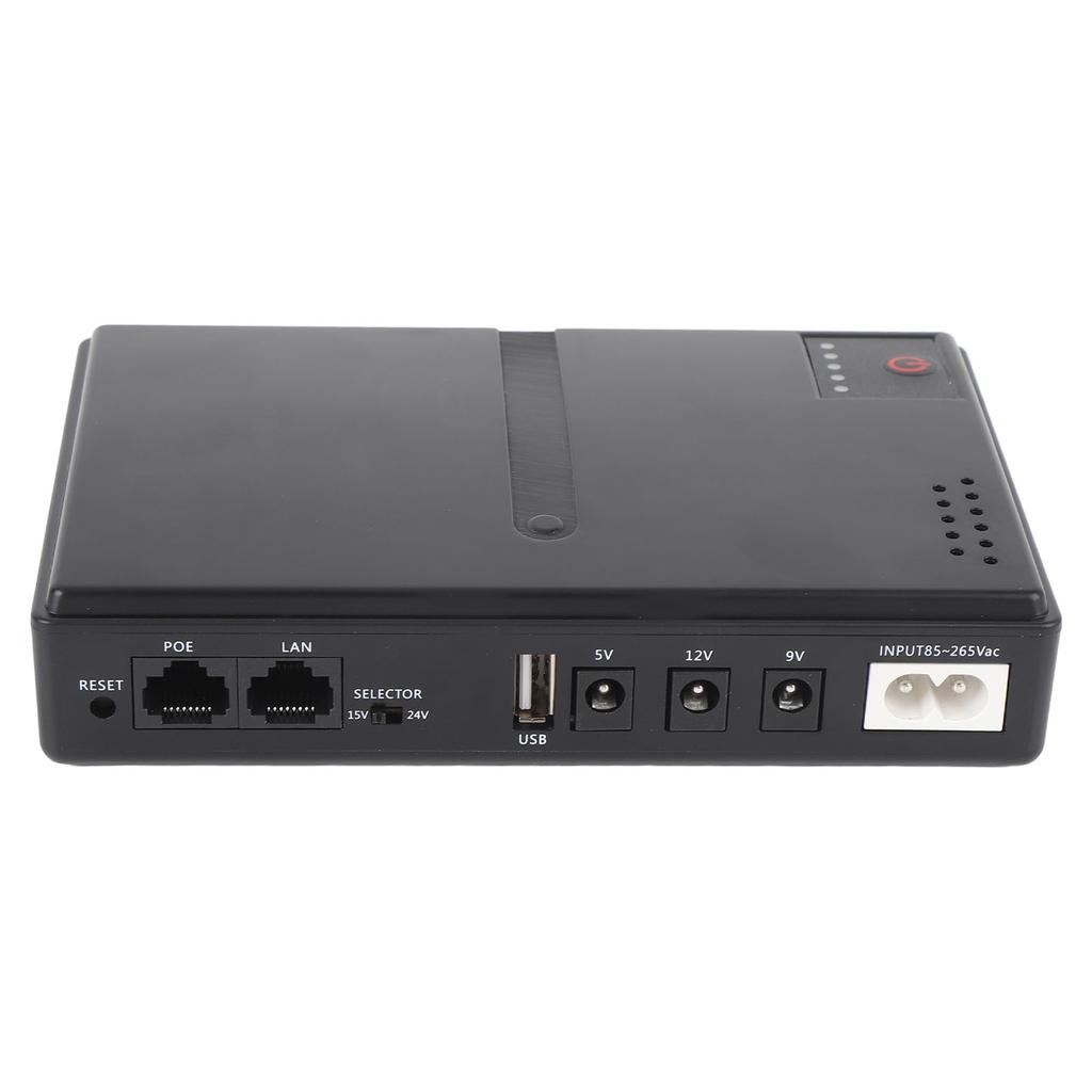 Источник бесперебойного питания 7200 мАч Маленький источник бесперебойного питания Резервная батарея для маршрутизатора