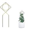 Подставка для решетки из железа Art Plant Trellis, многоразовый держатель для цветочного горшка, каркас для лазанья по лозе, экран для цветов