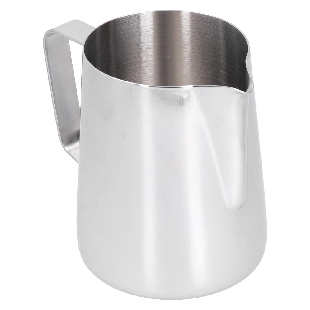 600ml Stainless Steel Frothing Cup Milk Coffee Frothing Pitcher with Thermometer Sticker