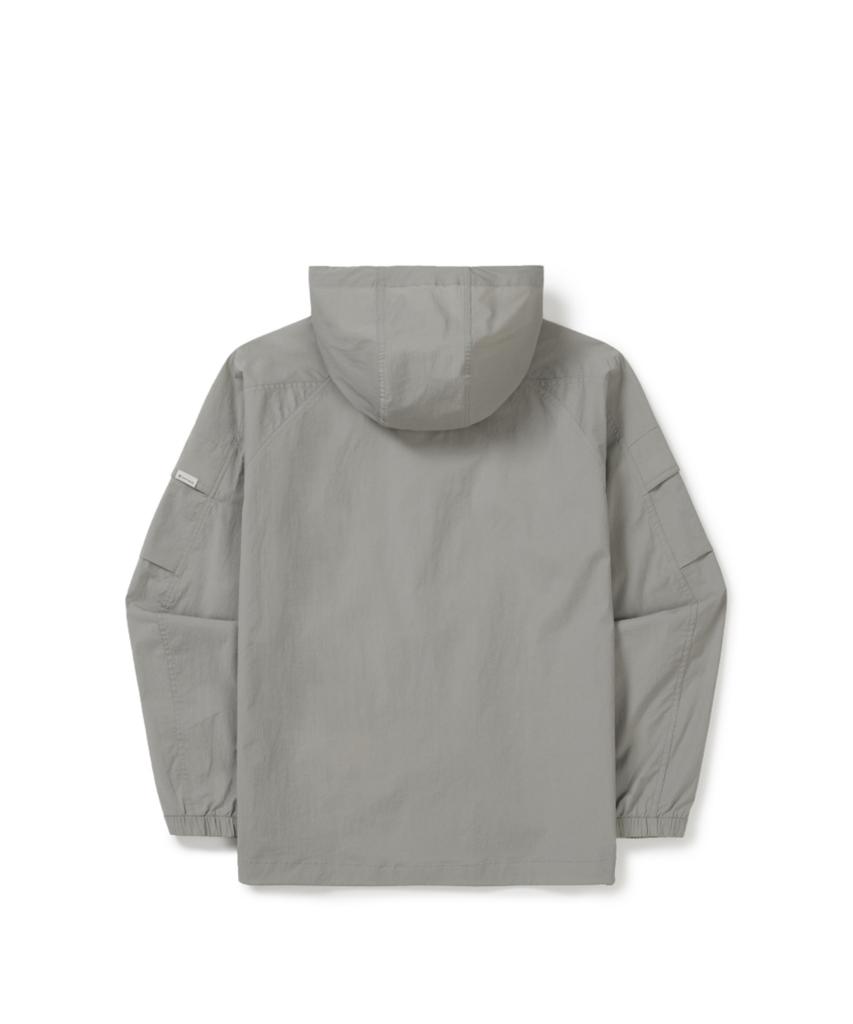 Ветровка Snowpeak Apparel Root с карманом на рукаве (S26Mmrwb62) Туманно-серый