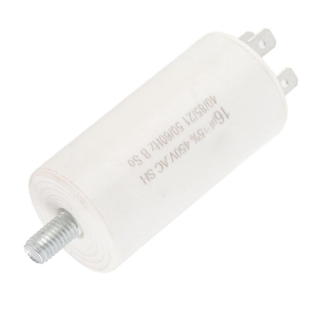 450V AC CBB60 Run Capacitor 16uf AC Motor Capacitor Long Life Motor Capacitor  Home Appliances