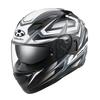 OGK KABUTO Motorcycle Helmet Full Face KAMUI3 ACROBAT Flat Black White (Size L)