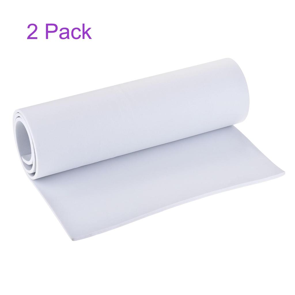 DMiotech 2 шт. 35 см x 100 см x 5 мм, толщина 5 мм, лист пены EVA для творчества и творчества, лист пены для творчества, белый