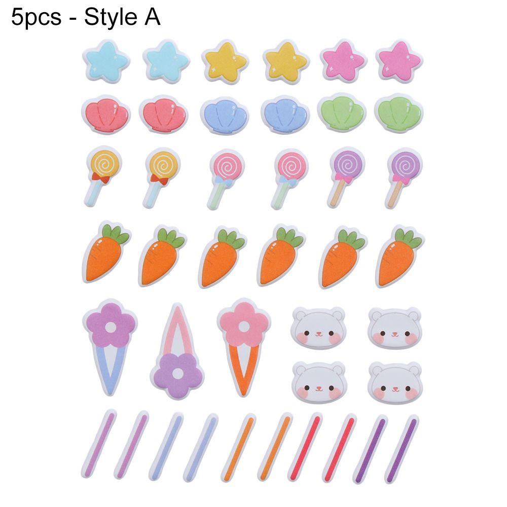 Kids Gift Cartoon Gifts 3D Scrapbooking Decoration Cute Bubble Stickers Card issuance doll Sticker