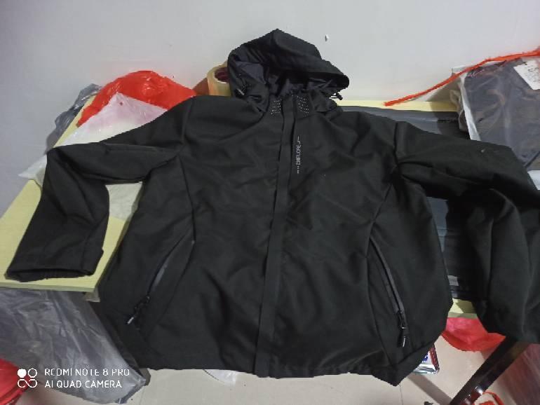 Унисекс Осенняя повседневная спортивная однотонная ветрозащитная куртка на молнии Рабочая куртка