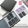 Альбом для карточек RINGNOTE Star Mini Polaroid & Anime Game Card Album - Большой объем, дизайн на кольцах