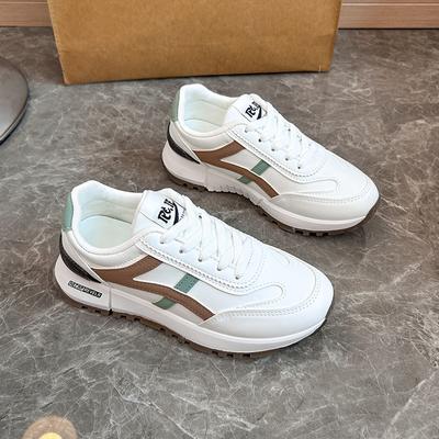 Инс корейская версия новых папиных кроссовок для женщин 2025 весна студенческие беговые спортивные на толстой подошве увеличивающие рост повседневные туфли для женщин A318