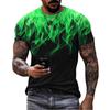 Мужская уличная футболка, летние мужские топы с короткими рукавами с 3D принтом, модная повседневная футболка, футболка большого размера, мужская одежда