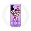 Case for Xiaomi Redmi Note 10 5G BTS TinyTAN Animation Poster RM Jin Suga J-Hope Jimin Jungkook And V