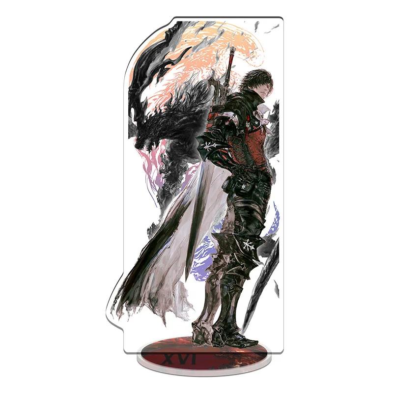 16см Фэнтези Игра Периферия КЛАЙВ-РОЗФИЛД Акриловые Стенды с Персонажами Карточные Подарки для Мальчиков Коллекция Украшение Игрушки Куклы