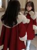 Новое зимнее пальто для девочек Red Velvet 2025 на осень и Новый год