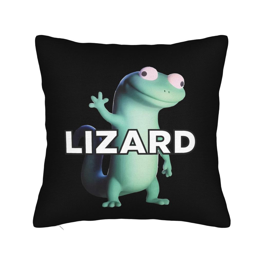 Retro Cartoon Tom Lizard Hoppers Square Pillow Case Cushion Cover Awesome Polyester Decorative Pillowcase for Home x