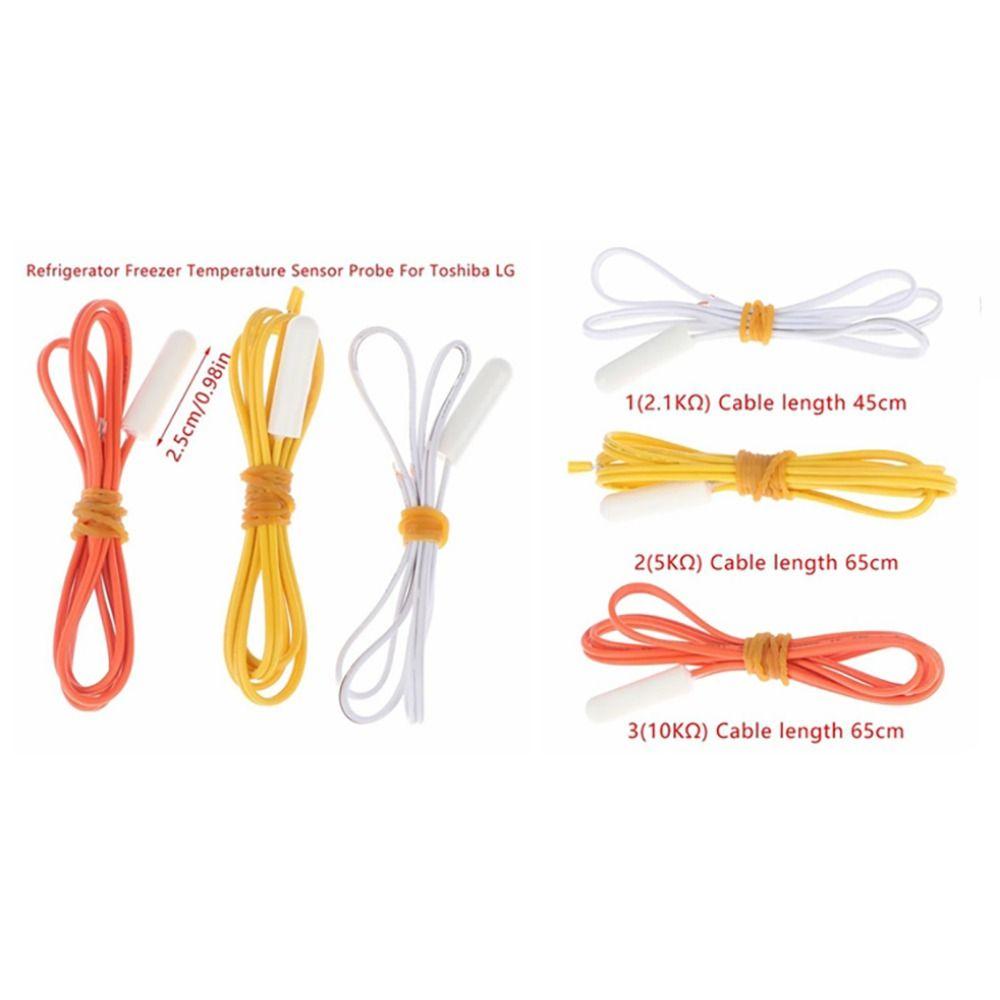 ABS Freezer Temperature Sensor 2.1k Fridge Parts Replacement Temperature Probe  LG Refrigerator