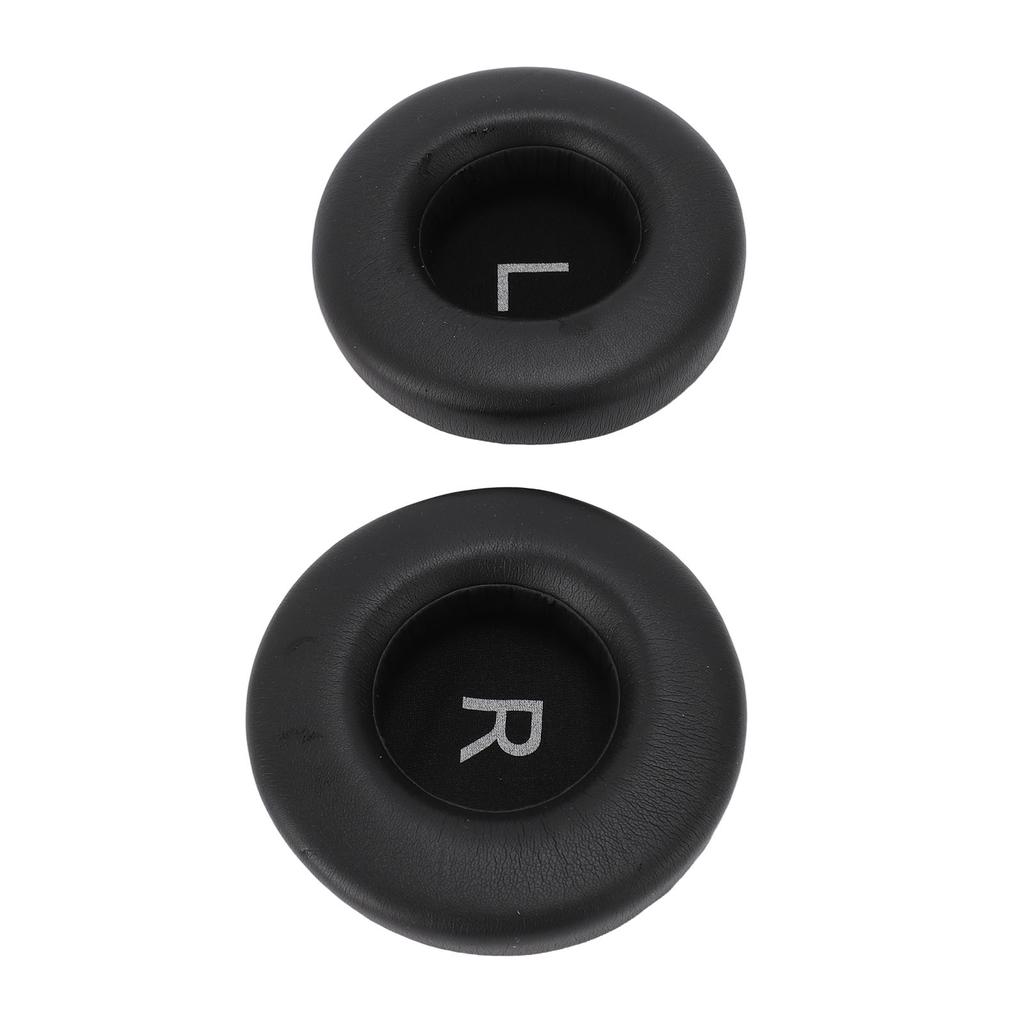 1 пара амбушюров для гарнитуры из искусственной кожи, мягкие губчатые, толстые, гибкие, сглаживающие амбушюры для гарнитуры