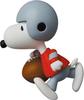 Medicom Toy UDF 720 PEANUTS SERIES 15 AMERICAN FOOTBALL PLAYER SNOOPY American Football Approximately 80mm Finished Figure No. Snoopy, Tall,