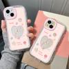 Mobile Phone Cases for iPhone 11 13 XR 15 Pro Max 12 14 Pro Max Case iPhone 16 7 Plus 8 Plus XS Max Cartoon Pattern Anti-drop Protection Shockproof