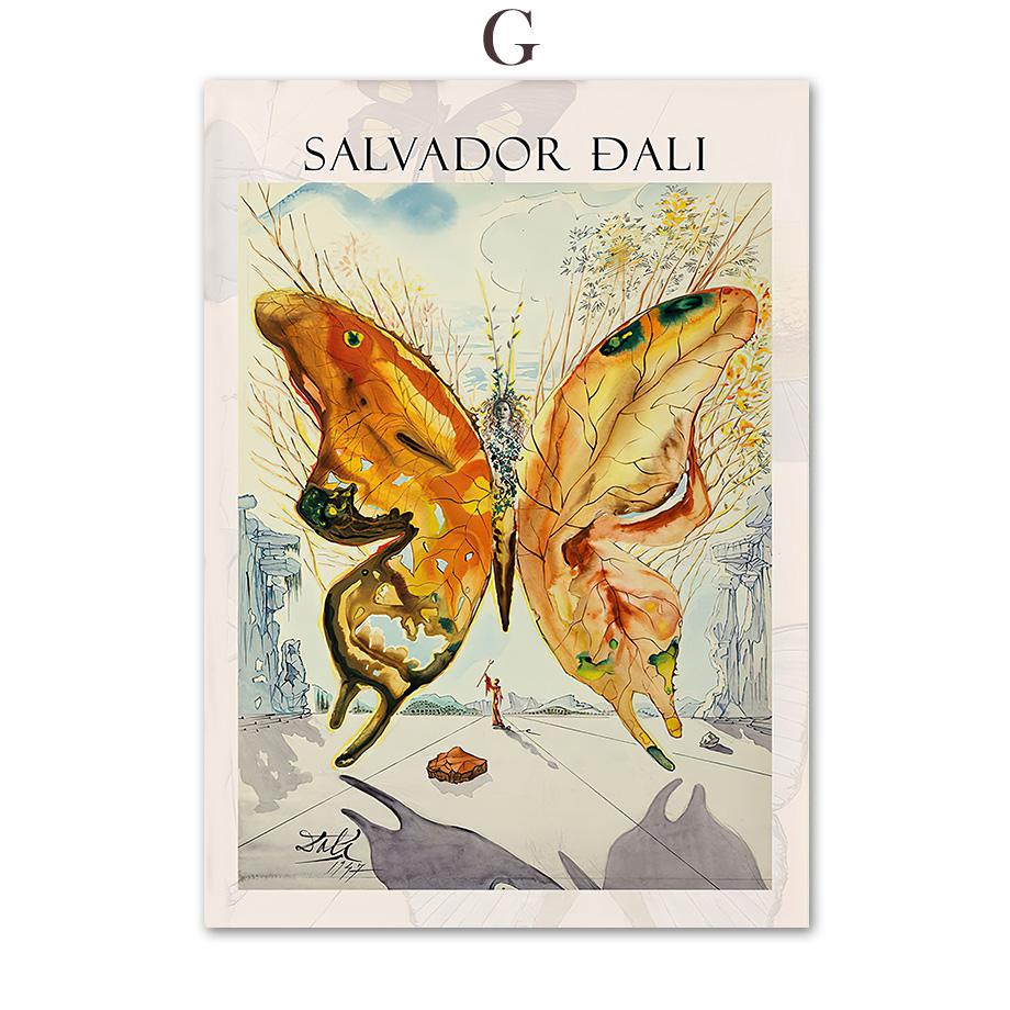 Абстрактная бабочка Моне с прудом для девочек, цветочная настенная живопись на холсте, плакаты на скандинавскую тему и принты, настенные панно для декора гостиной