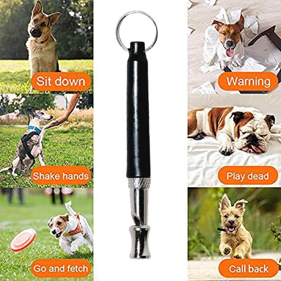 1 шт/2 шт свисток для собак регулируемый ультразвуковой бесшумный свисток для собак со шнурком профессиональный свисток для дрессировки собак, чтобы остановить лай для всех пород собак