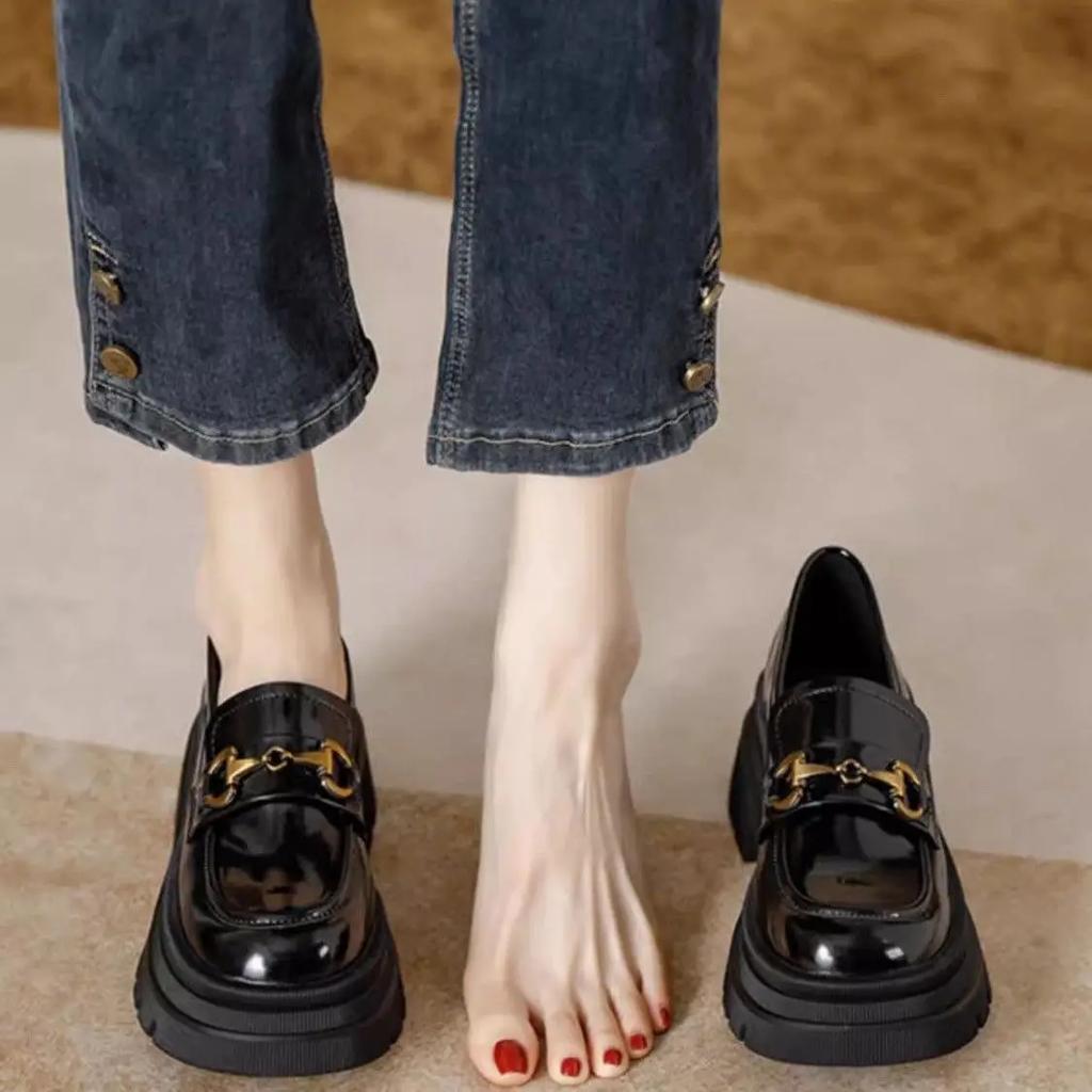 Women's Shoes Loafers Korean Style Non Slip Ladies Pumps Popular Elegant Dress Footwear Comfortable Spring Wholesale Lastest On