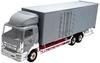 Aoshima Bunka Kyozaisha Heavy Freight Series Mitsubishi Fuso 2010 Super Great FU Full Half Freezer Car Plastic Model 1/32 No.18
