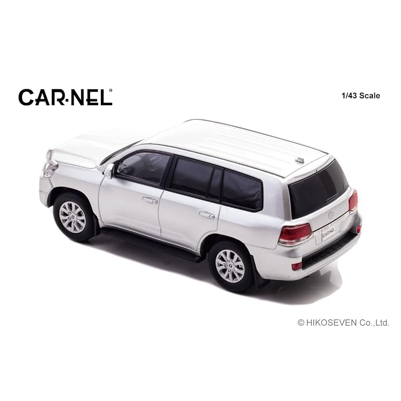 Хико Семь (КАРНЕЛ) 1/43 Toyota Land Cruiser 200 AX G selection (URJ202) Модель 2015 года, серебристый металлик, артикул CN431508