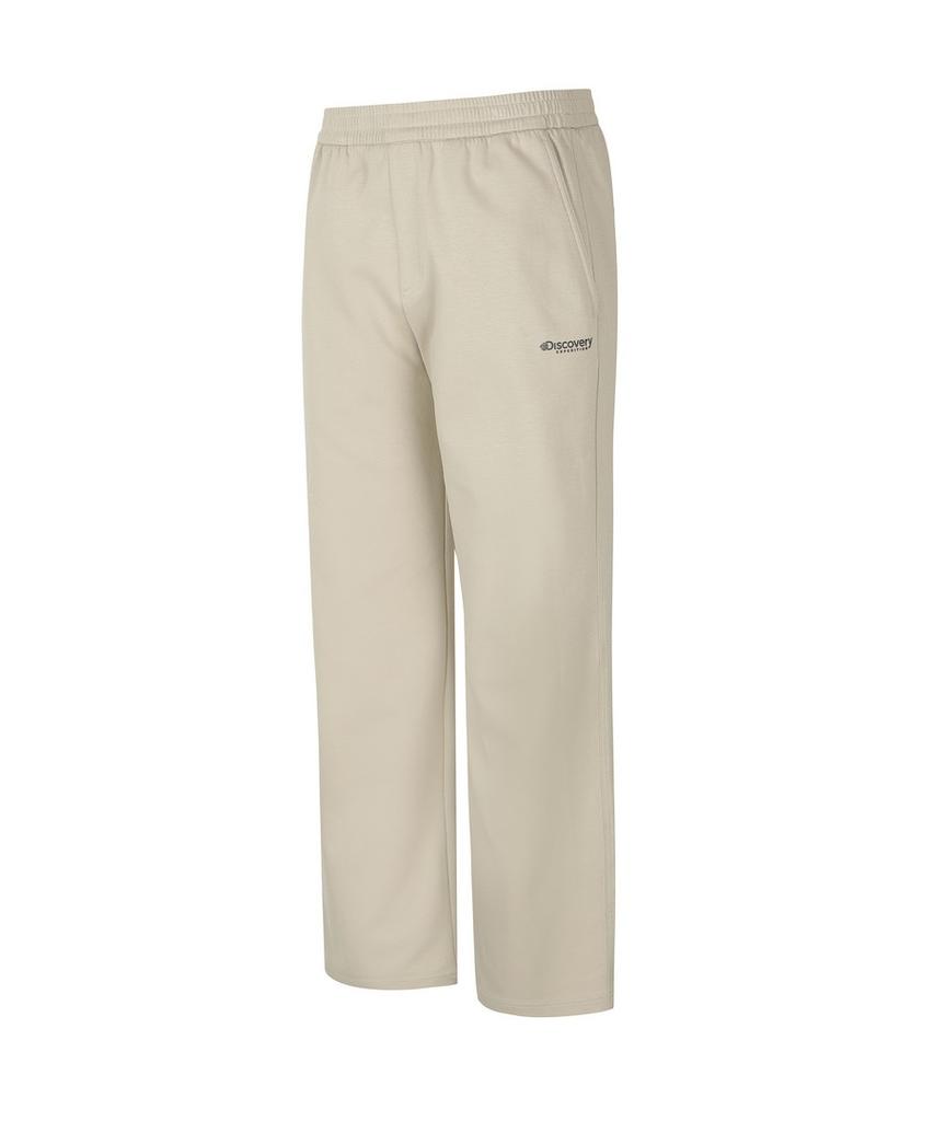 DISCOVERY EXPEDITION Men'S Tech Knit Training Loose Tapered Pants (Beige2)