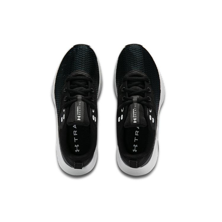 (WMNS) Under Armour Charged Breathe TR 3 Sports Shoes Black Women's 3023705-001