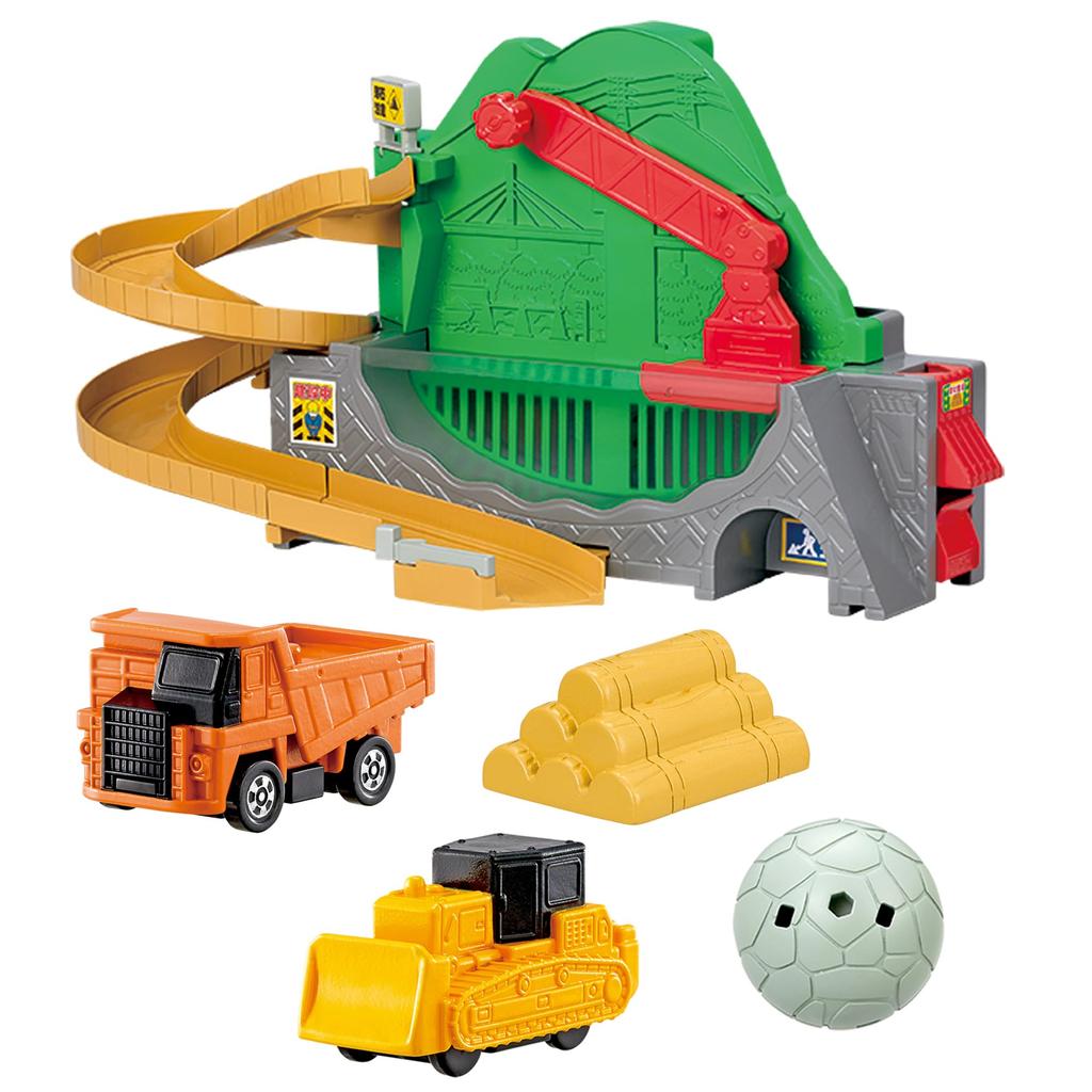Мини-автомобиль Pilot Ofuro DE для транспортировки на строительной площадке, бульдозер, самосвал, набор для строительства, кран! 3+