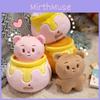 Bear Butter Plush Toy Honey Pot Series Pendant Stuffed Animal With Pp Cotton