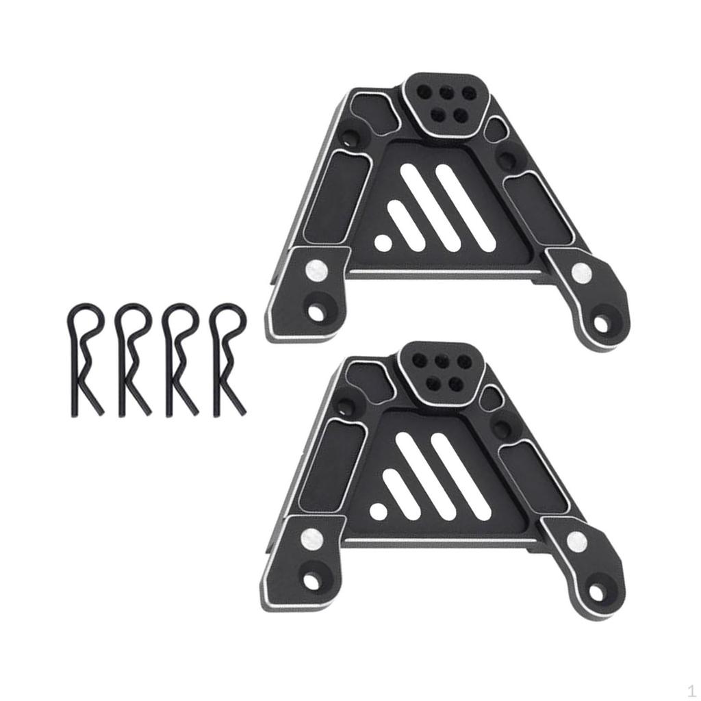 1Pairs RC Car Shock Towers Brackets Replacement for AXIAL SCX6 AXI05000 JLU truck Modification
