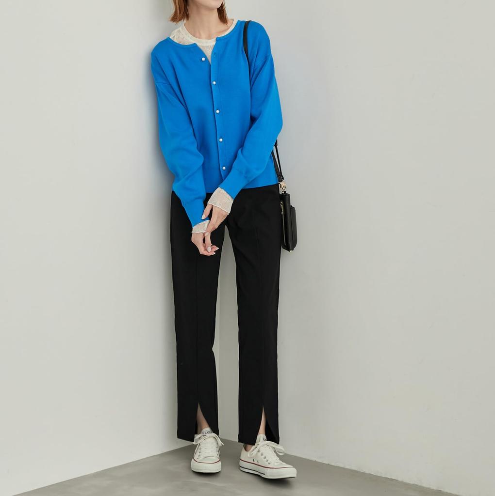 ROPE PICNIC Washable Lace Pullover/Sheer Innerwear, Women's, Off-White (16)