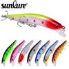10СМ Бионическая плавающая минноу - 10 цветов, 8,5 г Пластиковая твердая приманка