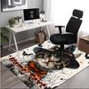 1PC Custom Name Halloween Cat Witch Hat Theme Floor Mat Ideal for Living Room, Game Rooms, Office, Bedroom,Floor Mat Playful Design