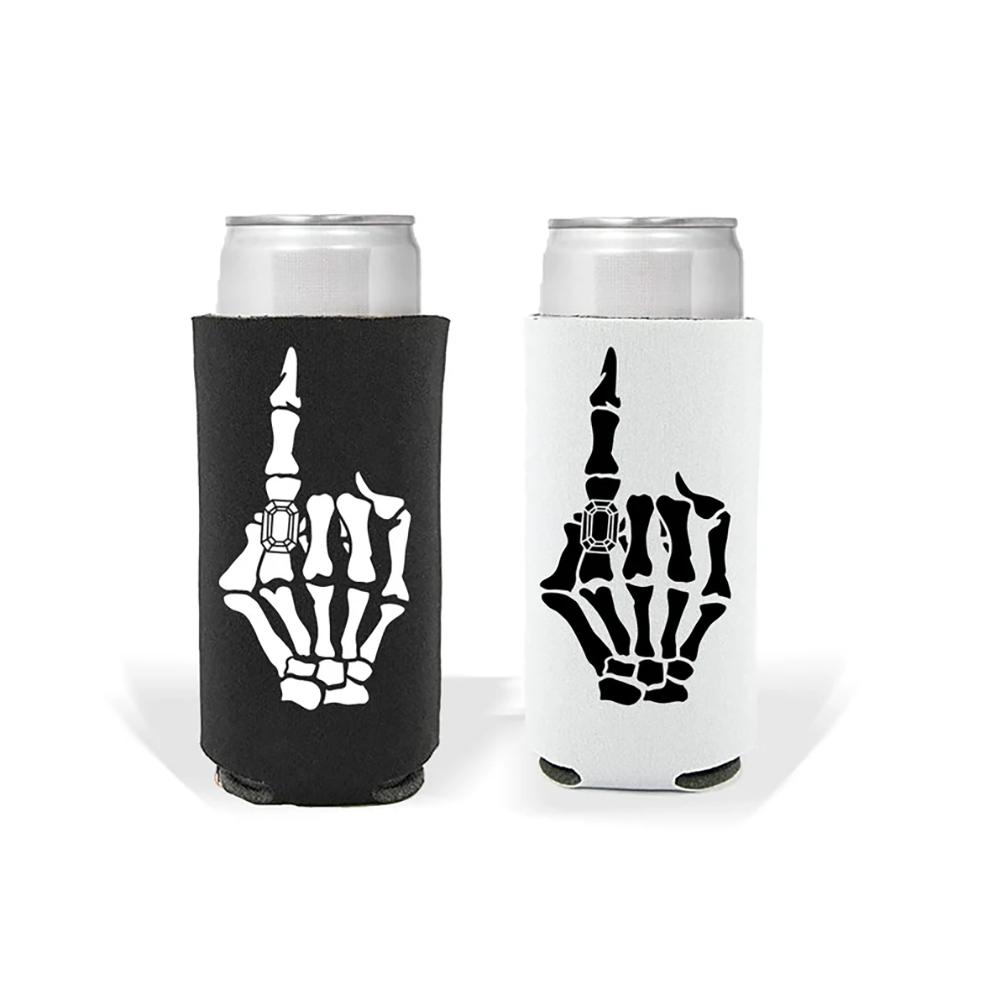 2 шт. Многоразовые подставки для банок для девичника в виде скелета, руки и черепа. Вечеринка "До самой смерти", вечеринка "Невеста или умри", страшная вечеринка на Хэллоуин.