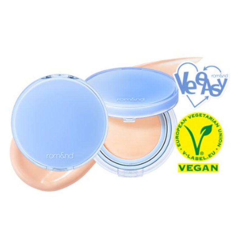 Rom&nd Увлажняющая сияющая кушон-основа K-Beauty Базовая основа-кушон с эффектом 'голой кожи' Макияж SPF Покрытие