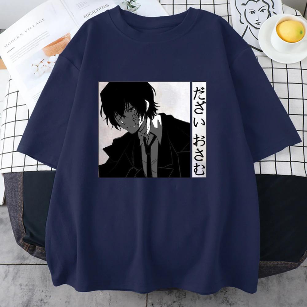 NEW Anime Cool Print Shirt Fashion Casual Personality Hip Hop Street Men's and Women's Short Sleeve T-Shirt Tops
