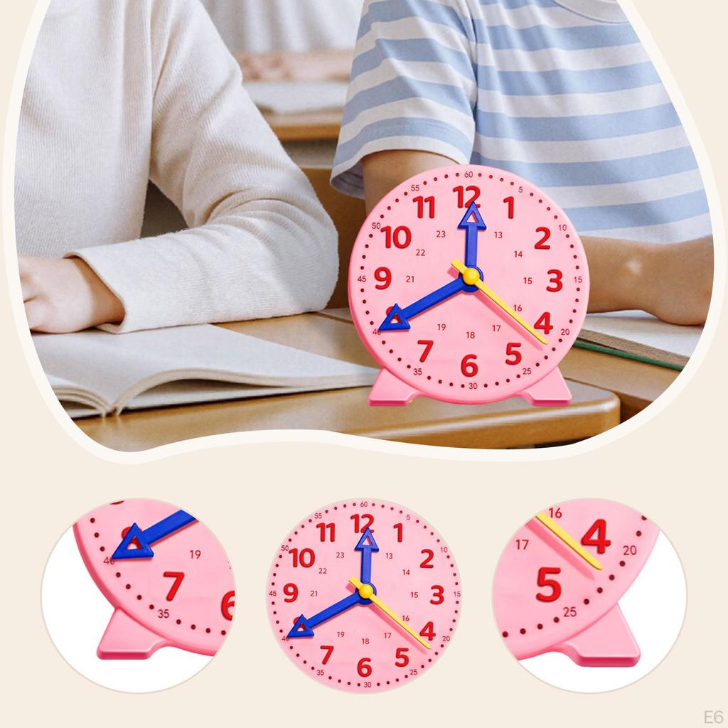For Activity Development Toy Life Skills Training Games Kids Table Clock Boys Girls