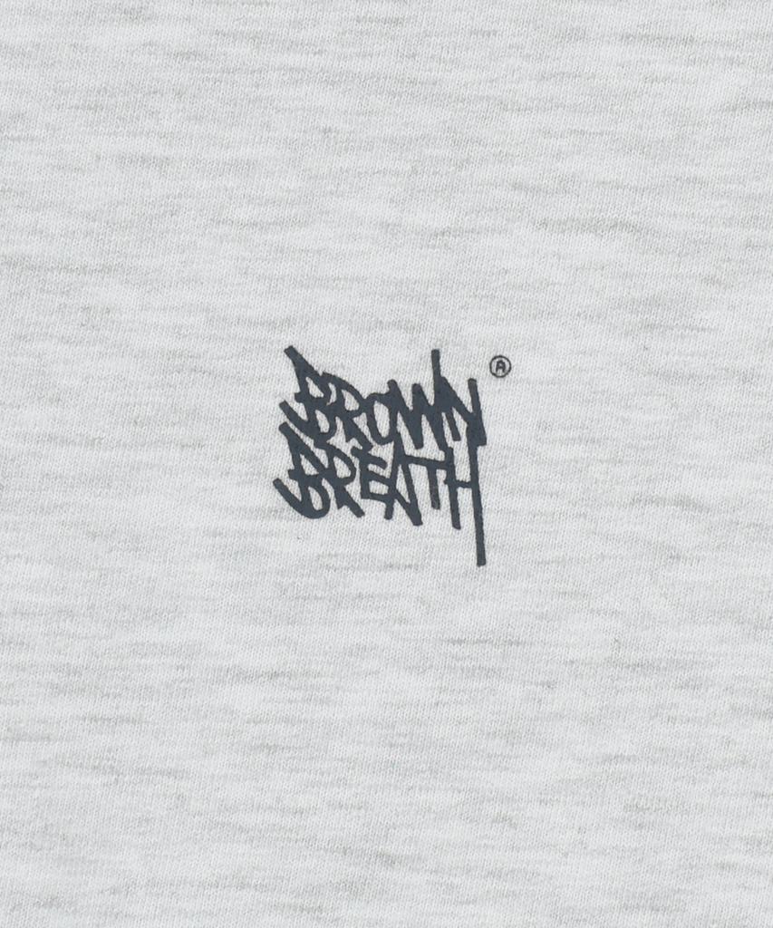 Футболка с биркой Paisley от BROWNBREATH - Пепельный