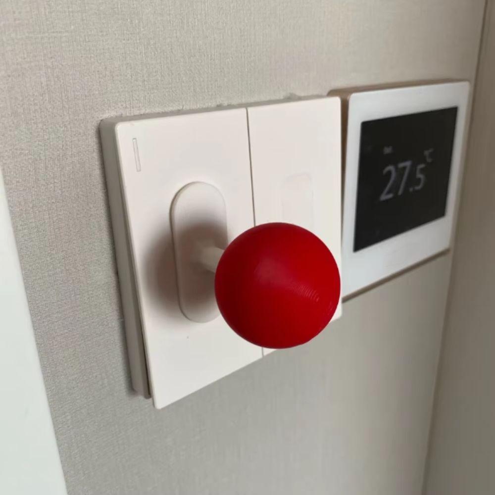 Cute Style Switch Cover 3D Printed 3D Printed Cover Novelty Lamp Accessory Home Decor