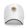 Palm Tree Baseball Caps Fashion Casquette for Unisex Women Adjustable Casual Trucker Hats for Sports Outdoor Activities