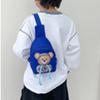 Teddy Bear Mini Bag Sling Bag Elementary School Bag Cell Phone Storage Cross Bag