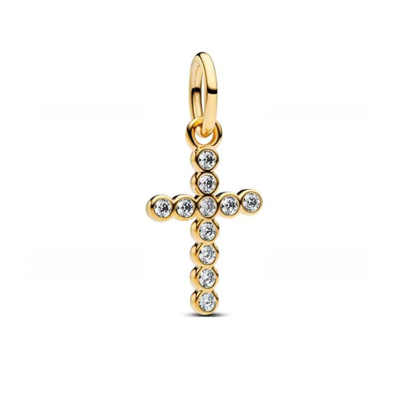 Серебряный Клешня Черепаха Замок Микки Подвеска Бусинки DIY Шарм